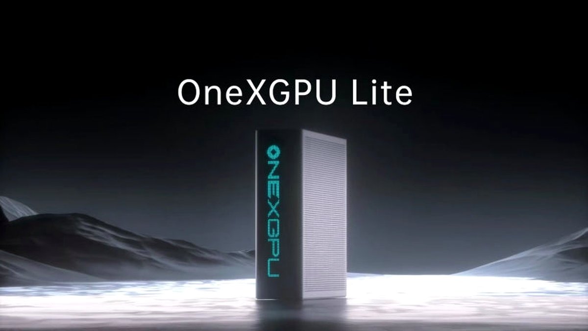 OneXGPU Lite external GPU dock Thunderbolt 5