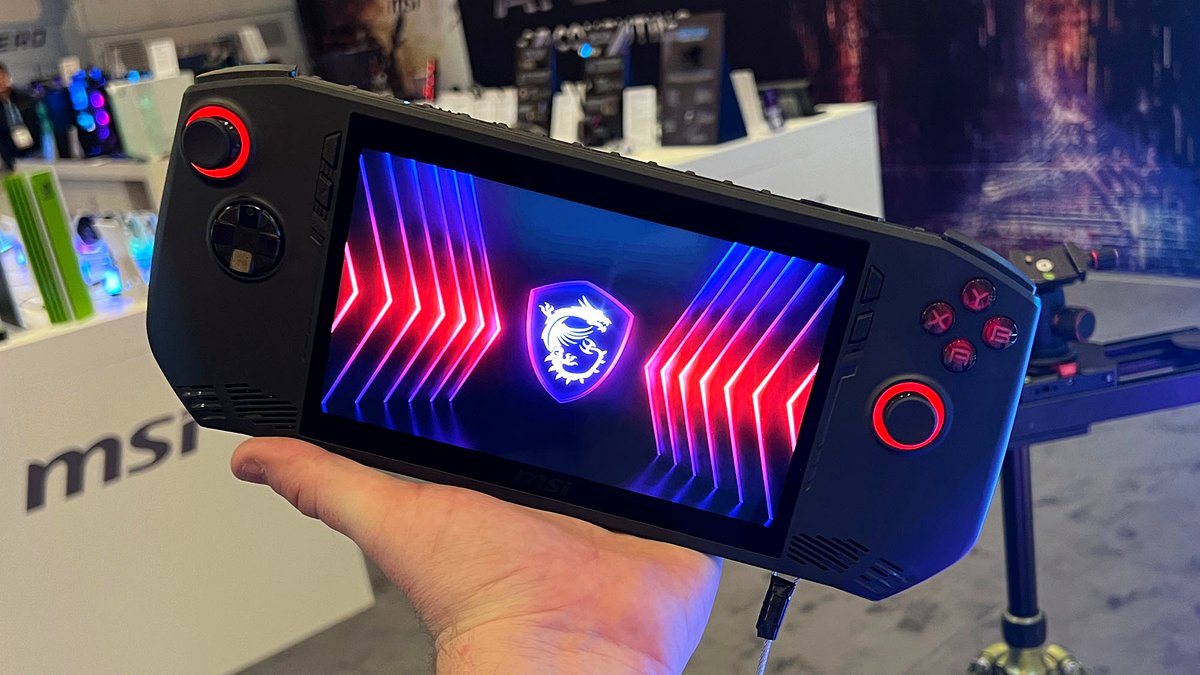 MSI Claw A8 handheld gaming PC